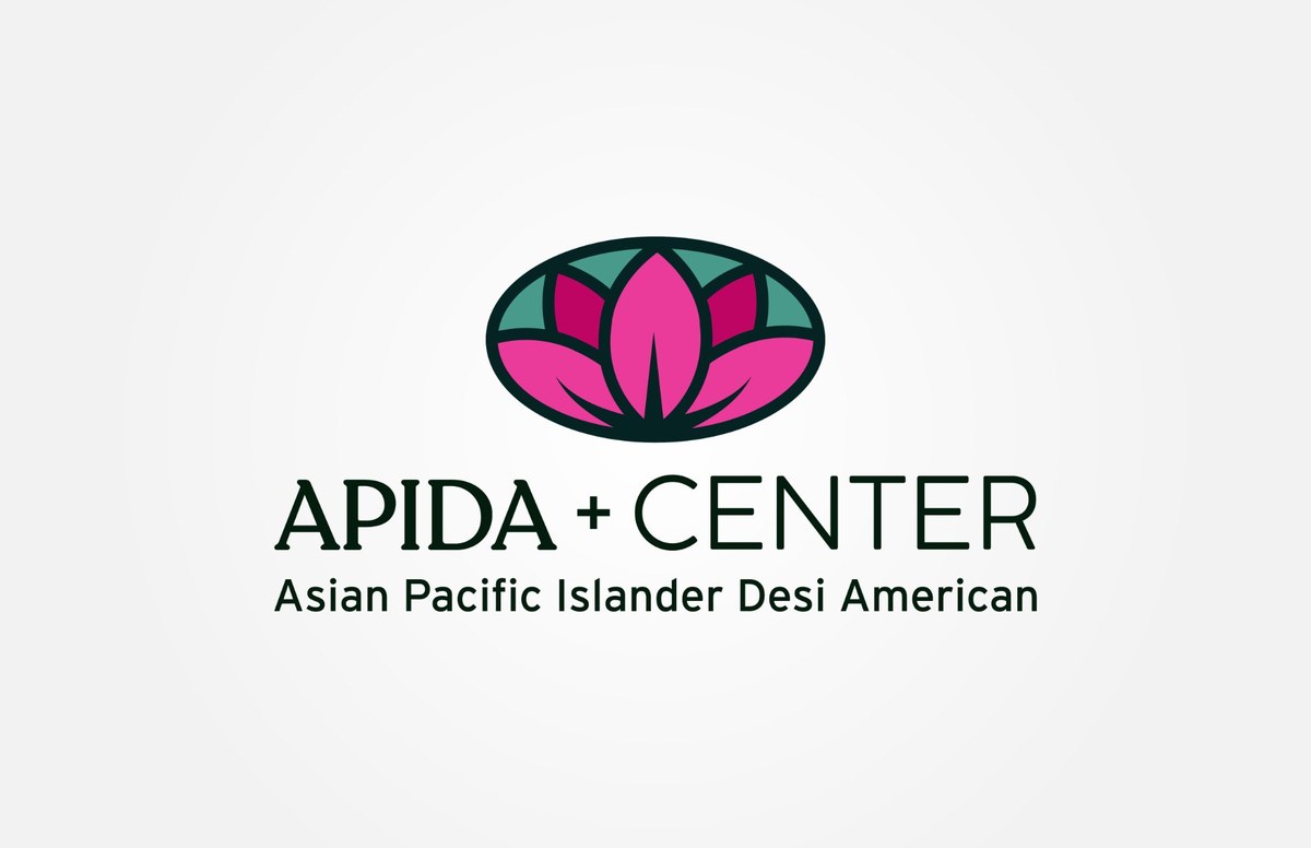 APIDA + Center Logo Design