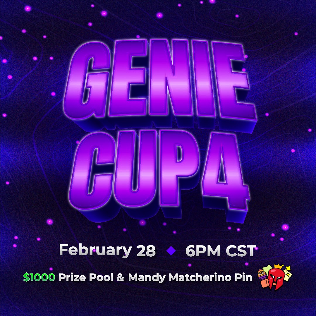 Genie Cup Social Post